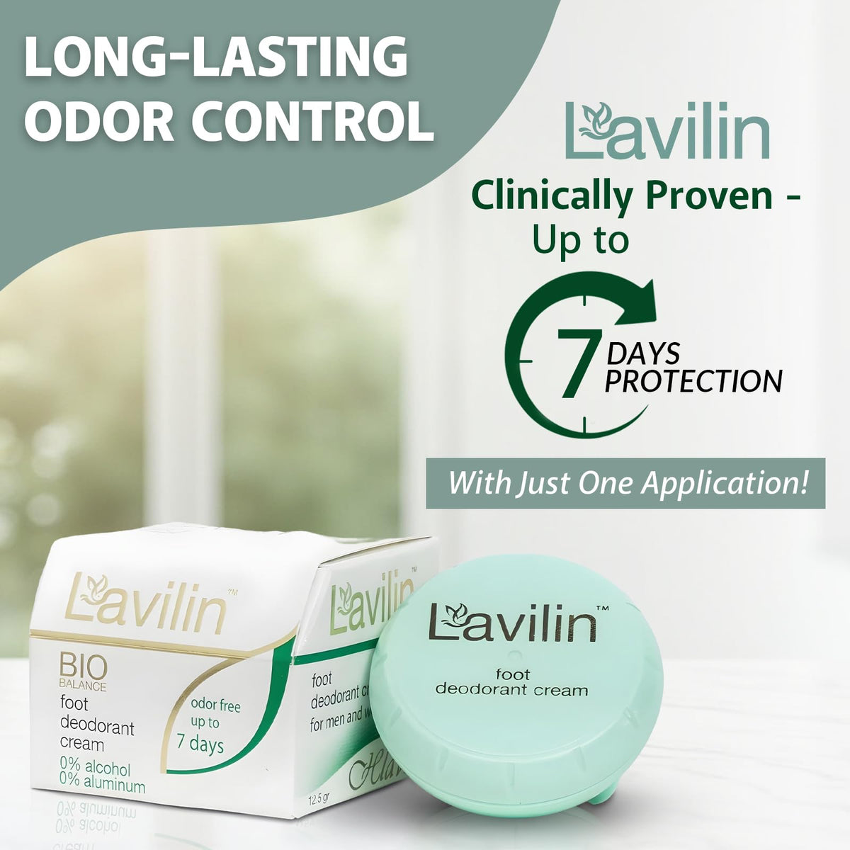 Creamy texture shown in hand for comfortable, quick absorption.