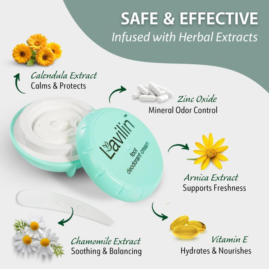 Packaging display highlights travel-friendly odor protection wherever you go.