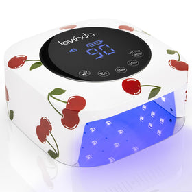 Lavinda 54W Nail Lamp front view, cordless convenience for at-home gel curing.