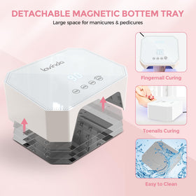 Lavinda 365nm and 405nm dual wavelengths for deeper gel curing