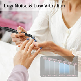 Lavinda beginner-friendly controls simplify nail shaping
