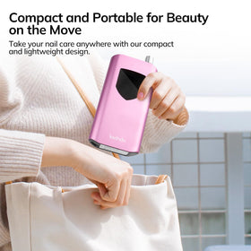 Versatile for gel and acrylic removal with smooth results.