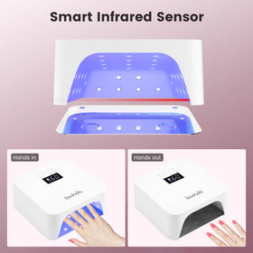 Lavinda NovaGlow White removable base suitable for pedicure setups