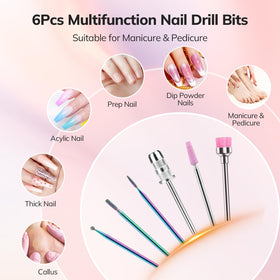 Lavinda six-piece bit kit covers grinding to polishing tasks.