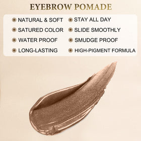 LAVONE Brow Kit zipper pouch for on-the-go touch-ups.