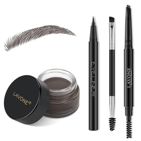 LAVONE Brow Pomade in Coffee for defined, lasting brows