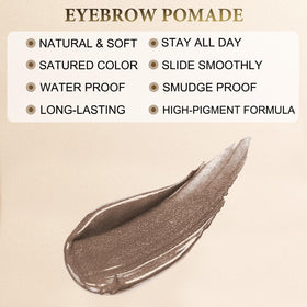 LAVONE brow kit packaging for convenient on-the-go touch-ups.