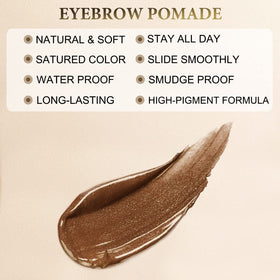 LAVONE zipper pouch kit for portable brow makeup on the go.