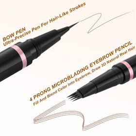 LAVONE liquid eyeliner with precise tip for sharp, lasting lines.