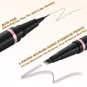 LAVONE waterproof liquid eyeliner in black for clean lines.