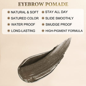 LAVONE makeup kit with zipper pouch for on-the-go brow touch-ups
