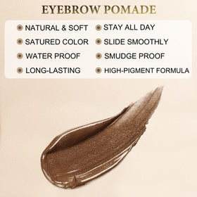 LAVONE makeup kit zipper pouch keeps brows tools organized on the go.