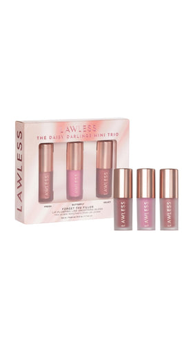 Lawless Daisy Darlings Presh gloss swatch showing sheer shine and soft color
