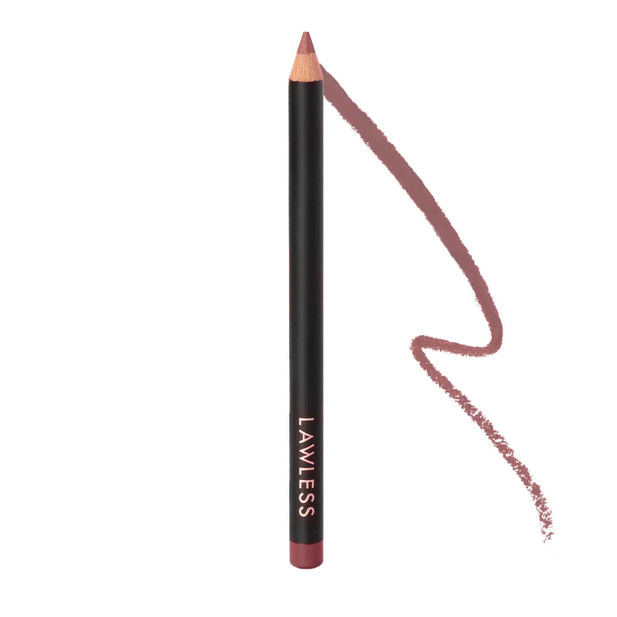 LAWLESS Forget the Filler Definer Liner Honey Rose cap close-up for precise lip definition