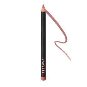 Lawless Forget the Filler Definer Liner Nude Honey close-up swatch for precise lip definition