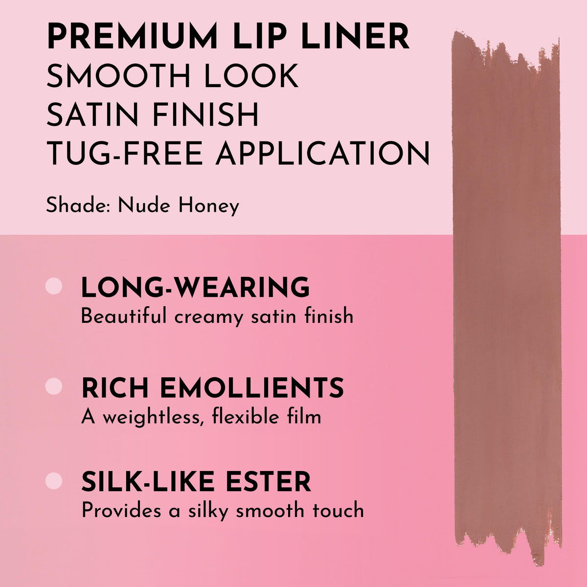 Lawless Forget the Filler Definer Liner Nude Honey packaging for easy on-the-go touch-ups