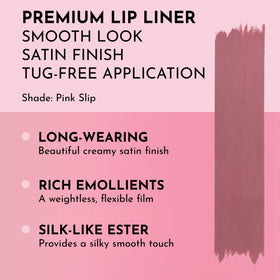 Lawless Forget the Filler Definer Liner Pink Slip pencil tip for precise lip shaping