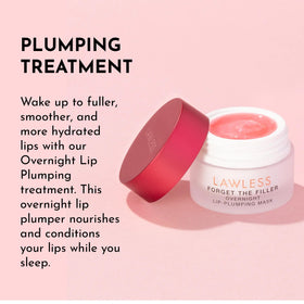 LAWLESS Cherry Vanilla texture close-up suggests nourishing coverage.