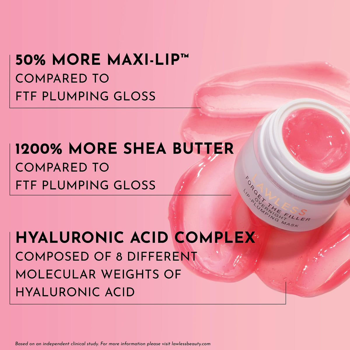 Sweet Daisy jar label shown, signaling rich, nourishing lip treatment.