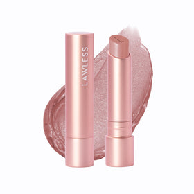 Lawless Forget the Filler lip plumper swatch shows smooth tint for daily wear