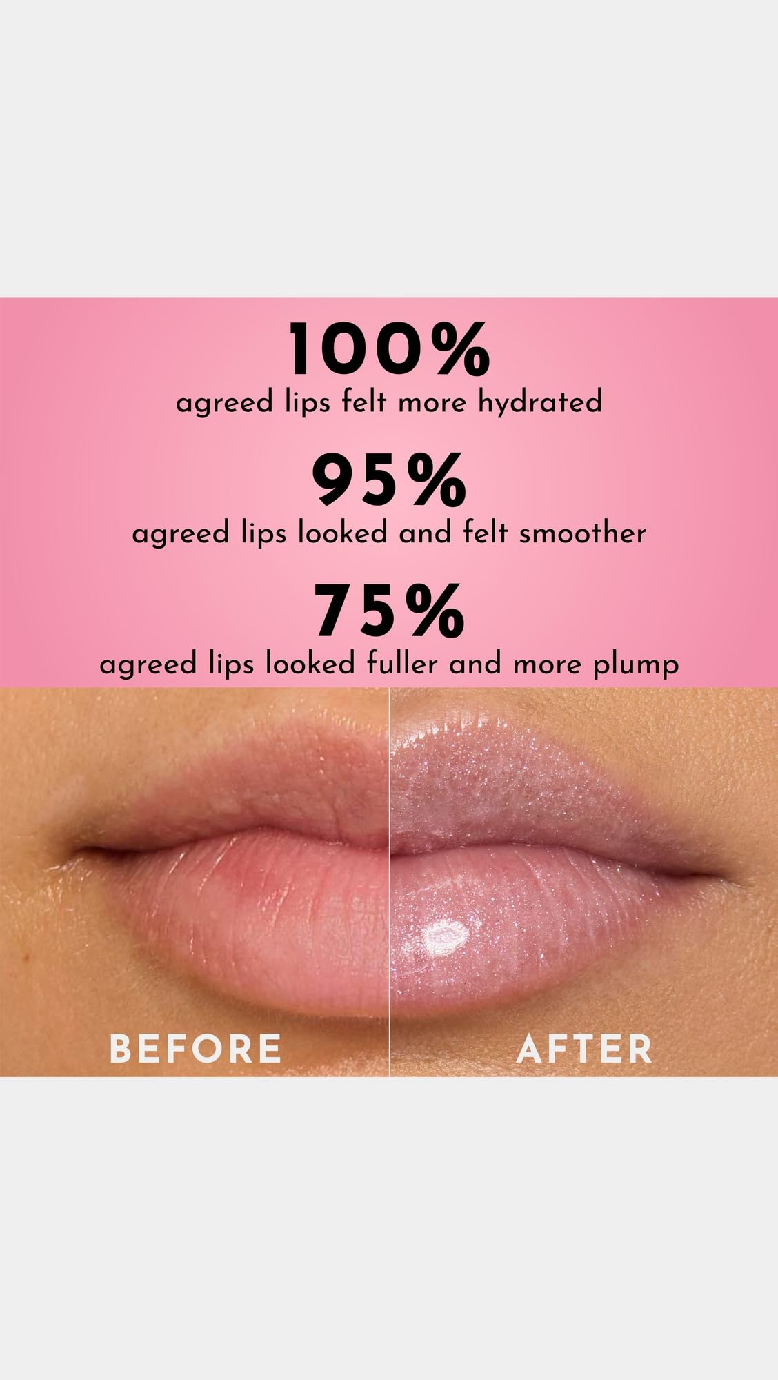 Lawless Forget The Filler gloss shimmer colors enhance color and shine.