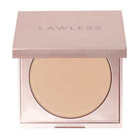 LAWLESS talc-free skin smoothing powder Light features a weightless matte finish for a natural look