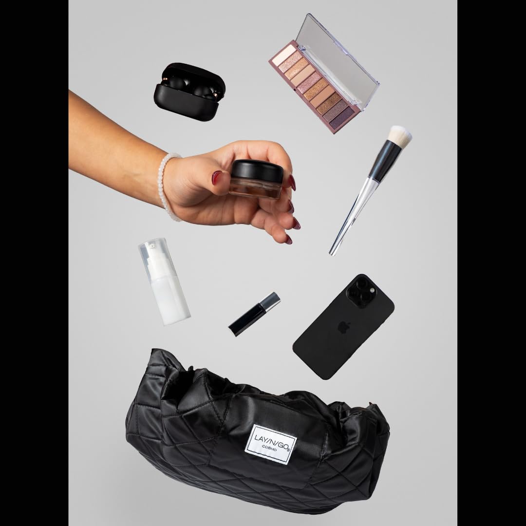 Cosmo Layflat folded flat for compact packing in bags