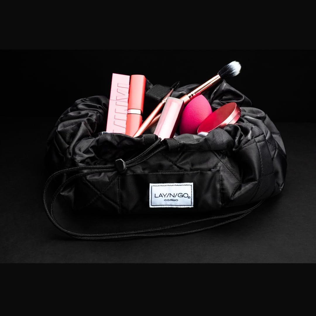 Cosmo Layflat with zip pocket keeps items secure during travel