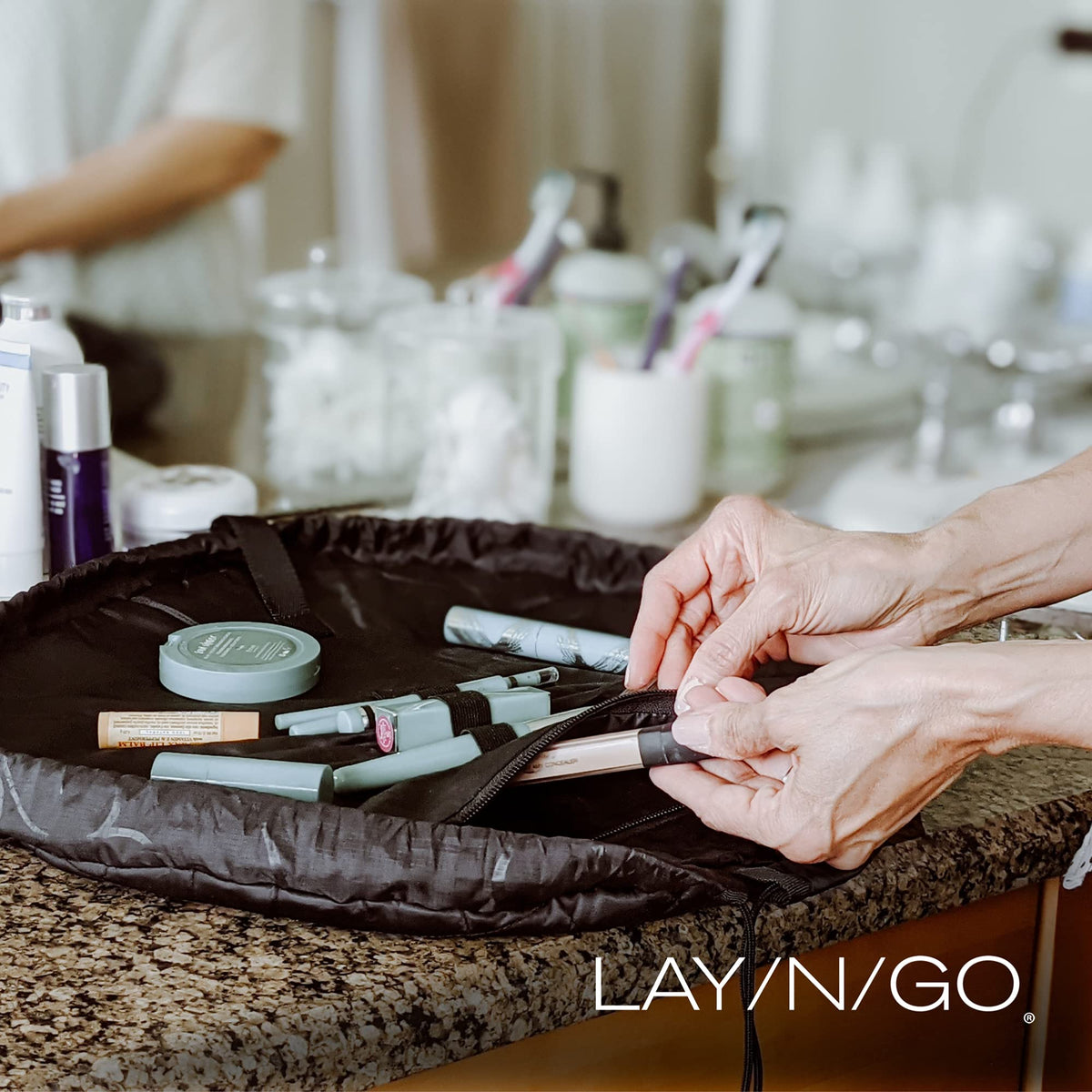 Machine washable design makes upkeep simple after trips.