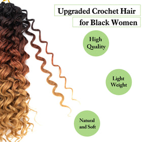 Layakoo Curly Crochet Hair boho box braids add versatile texture for everyday looks.