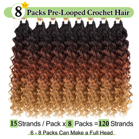 Layakoo Pre-twisted crochet hair for fast installation.