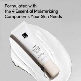 LAYERLAB Barrier Moist Cream texture close-up highlights creamy, fast-absorbing feel