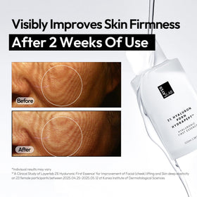 LAYERLAB Hyaluronic First Essence label detail communicates vegan and cruelty-free values.