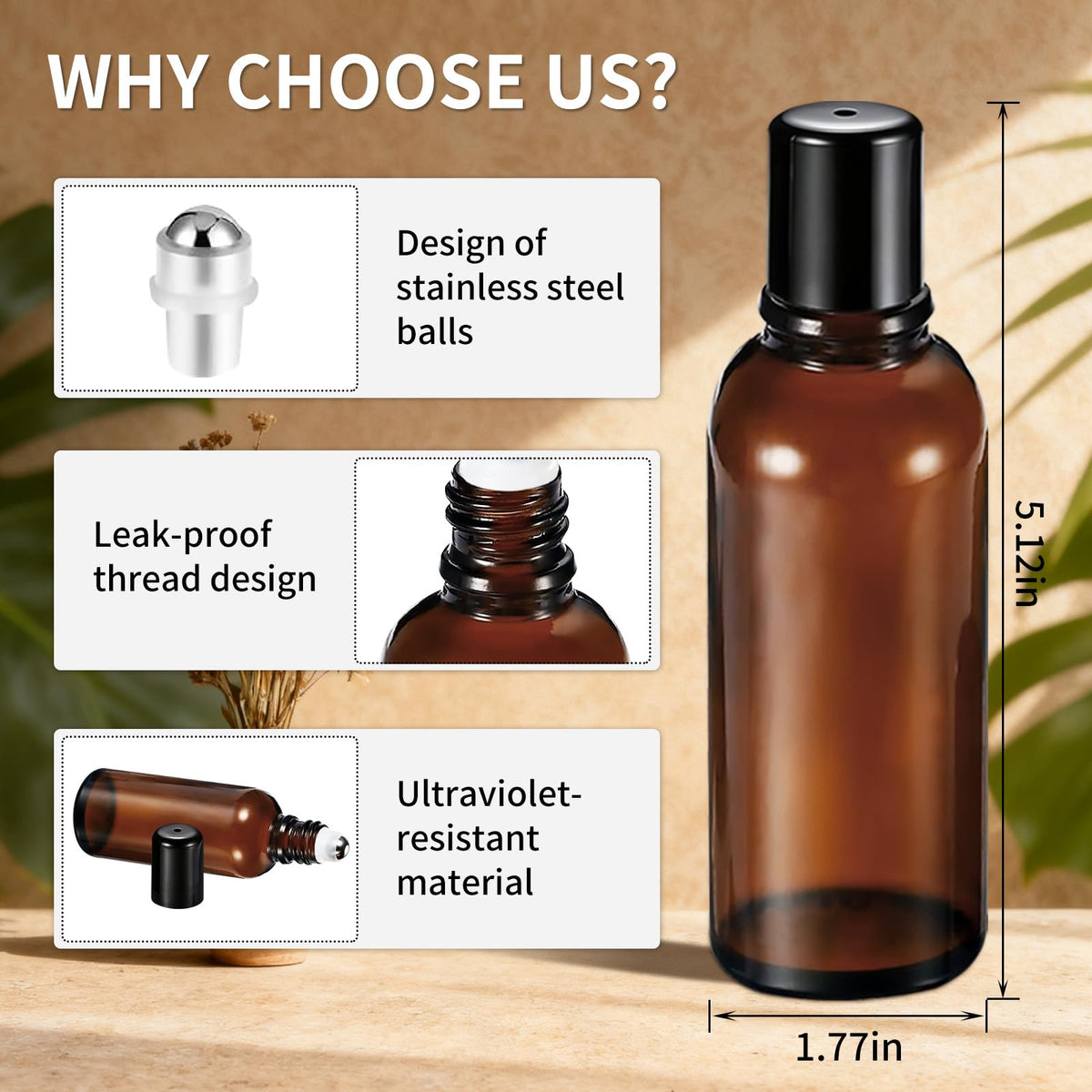 Lazy Dream perfume oil roller bottle for convenient personal fragrance blends.