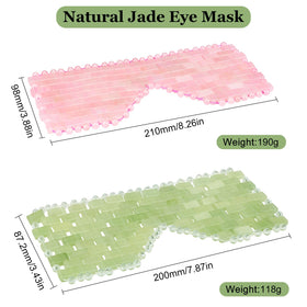 LazyGa travel-friendly eye mask demonstrated in compact, portable form for on-the-go use.