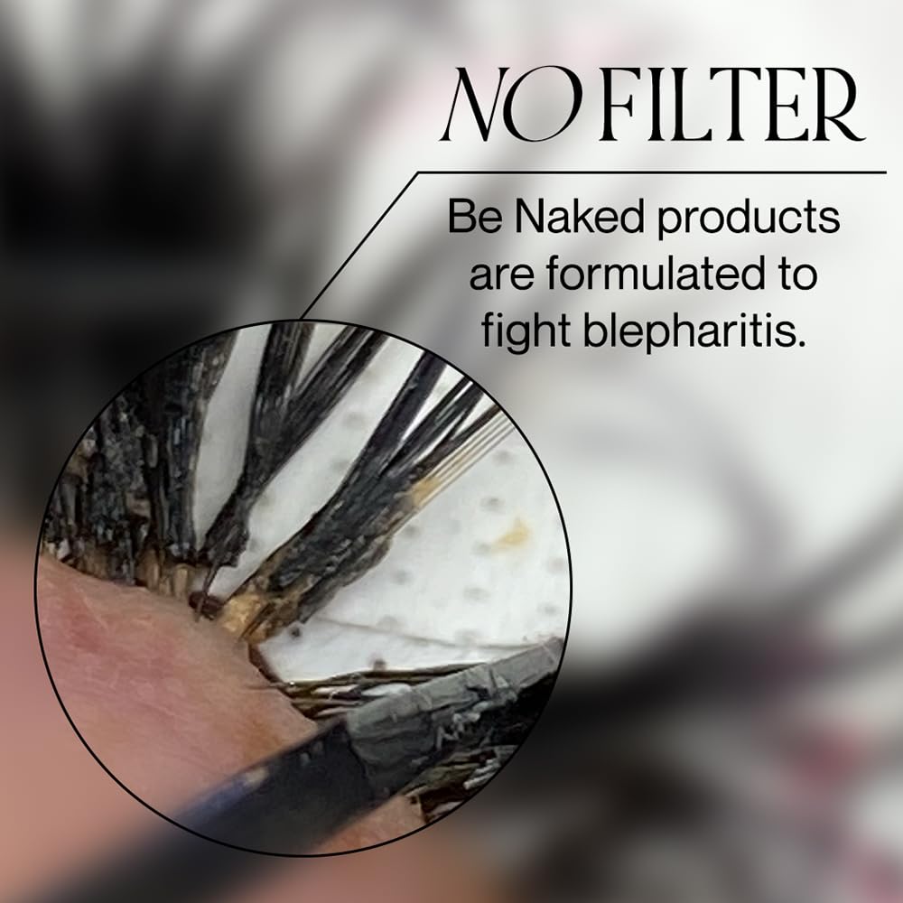 Spa-like foam cleansing experience for daily lash hygiene with LBLA Be Naked