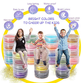 LCDGTJ 42 glitters variety offers vibrant color options for bold designs.