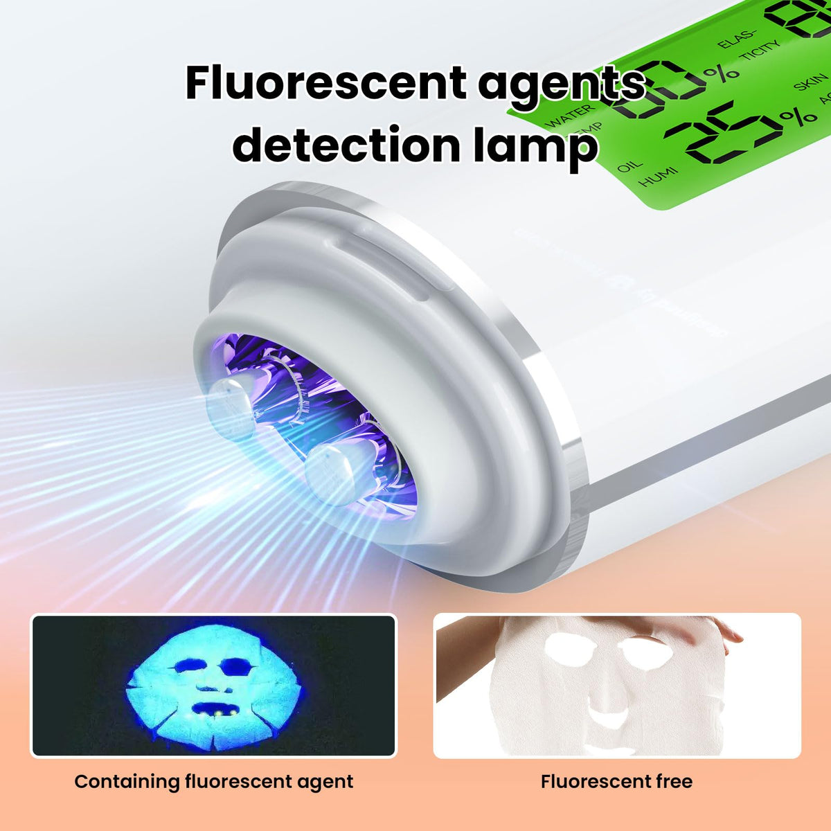 LCHWRO eight-test memory records enable trend review of skin measurements