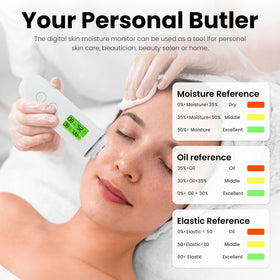LCHWRO smart warning lights indicate skin data status at a glance