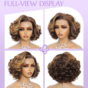 Close-up of LDJOY synthetic fiber with soft sheen and frizz resistance