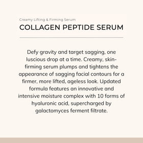 Le Mieux Collagen Peptide Serum pump dispense view for precise, mess-free application
