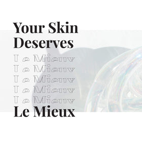 Le Mieux Essence Moisturizer fragrance-free label for sensitive skin.