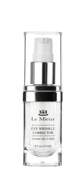 Le Mieux Eye Wrinkle Corrector Cream tube closeup showing rich hydration for the eye area