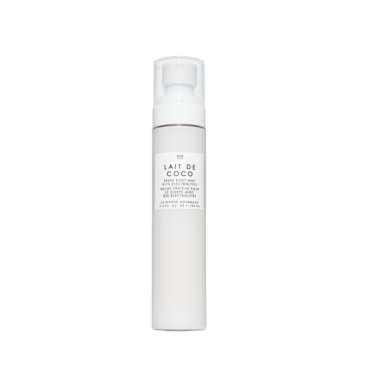 Le Monde Gourmand Lait de Coco Fresh Mist bottle—coconut aroma for daily refreshment.