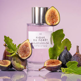 Le Monde Gourmand Figue du Foret closeup highlights fig and white tea notes.
