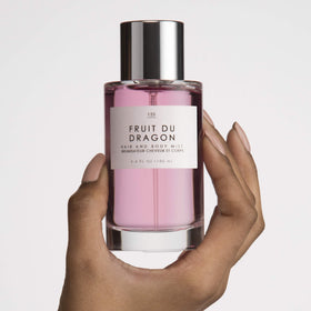 Le Monde Gourmand fruity vibe mist packaging adds colorful shelf appeal