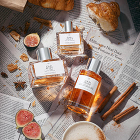 Le Monde Gourmand Le Jumbo Spiced Chai packaging box conveys luxe appeal.