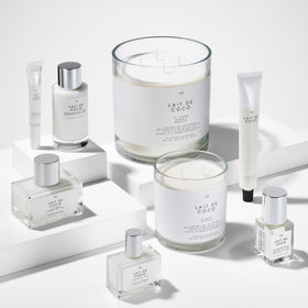 Le Monde Gourmand vegan cruelty-free badge communicates ethical fragrance