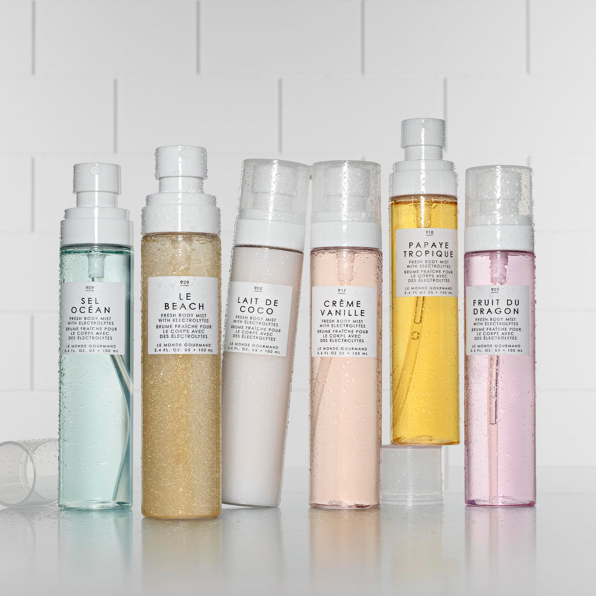Le Monde Gourmand Fresh Mist vegan and cruelty-free formula for guilt-free fragrance.