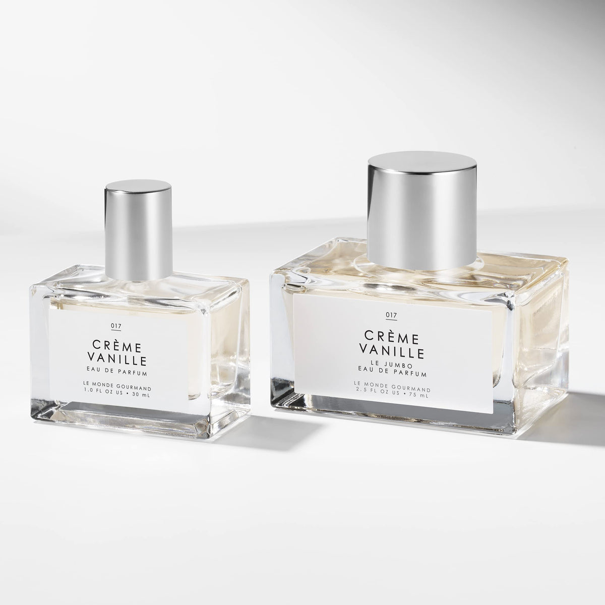 Le Monde Gourmand vegan cruelty-free badge signals ethical fragrance choice.
